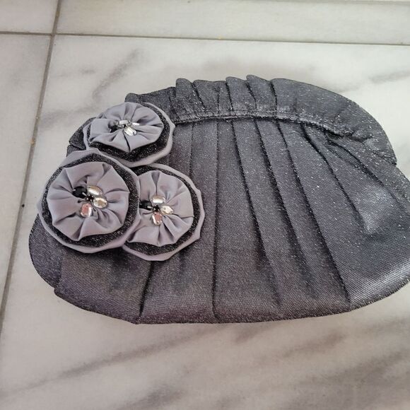 Kate Landry small clutch handbag Purse with bow - Picture 1 of 12